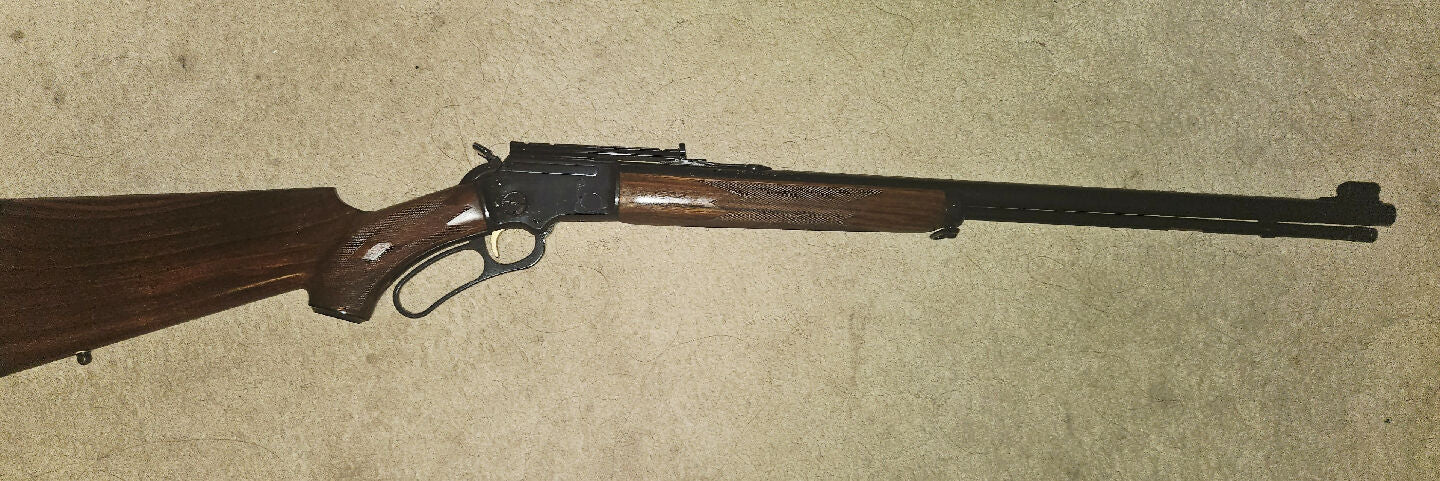 Jm marlin 39a with rail in very good condition more pics on request includes post to eastern states