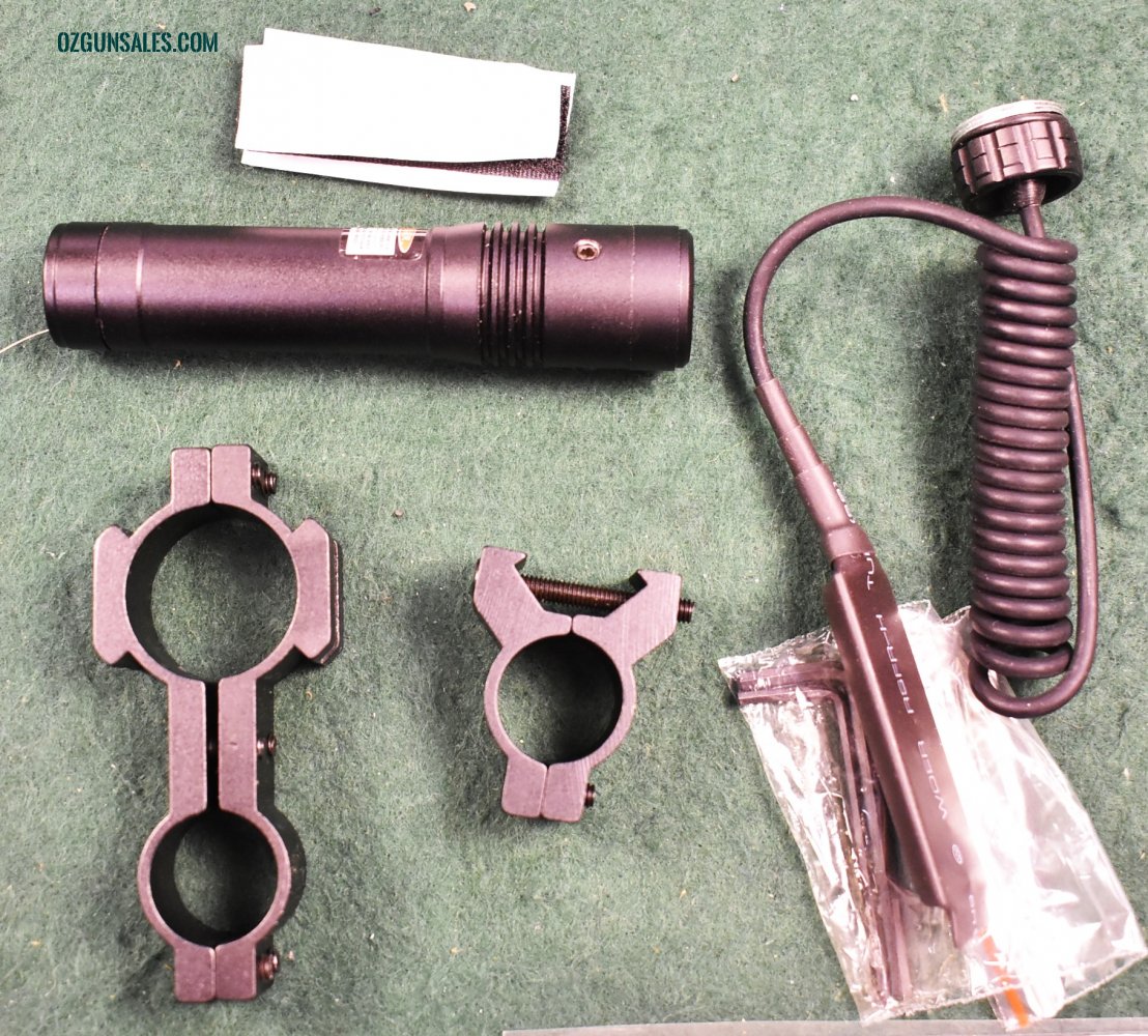RED LASER  KIT  WEAVER/1 INCH MOUNT