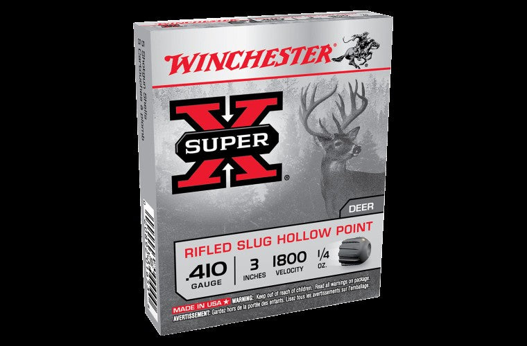 WINCHESTER .410 3" RIFLED SLUG HP X413RS5
