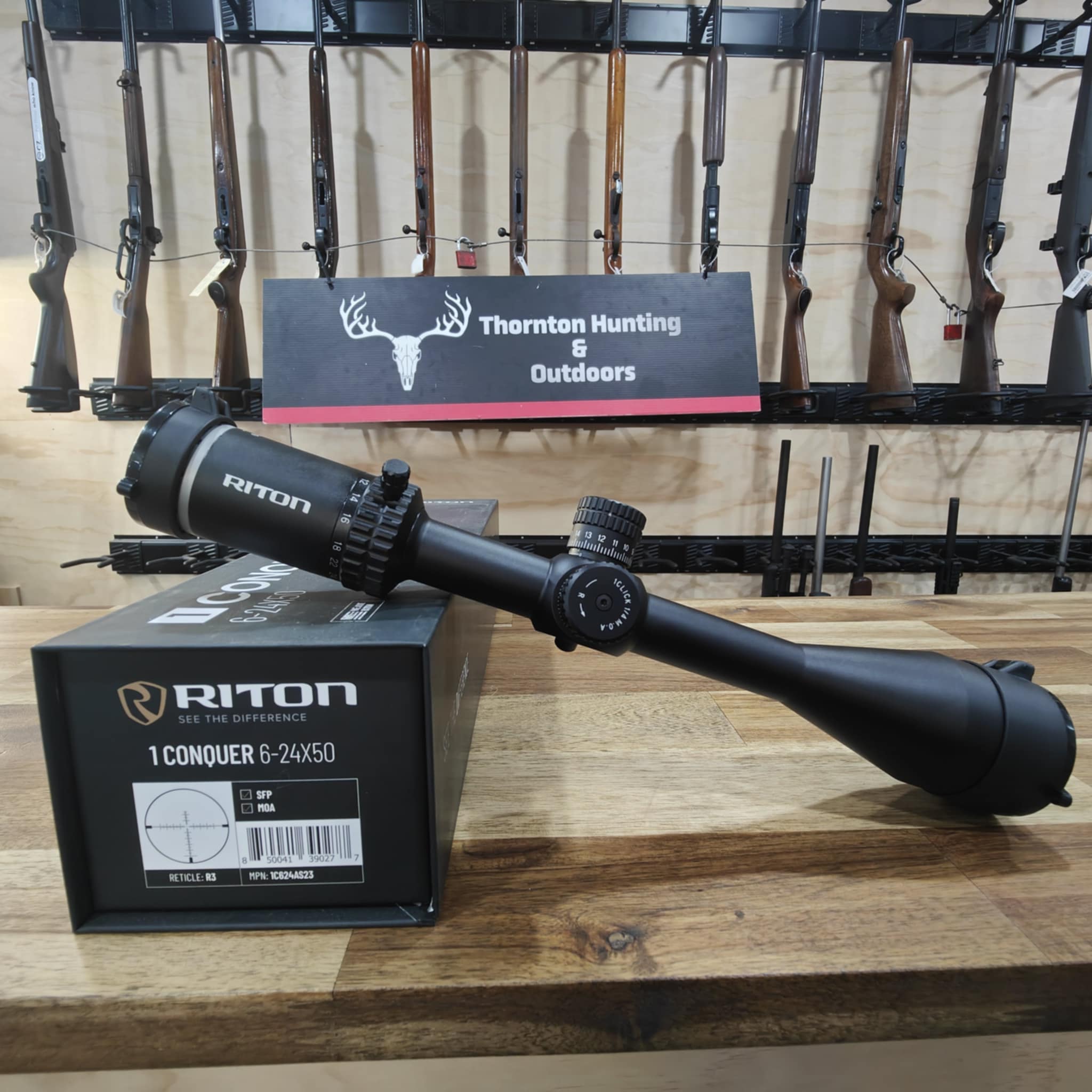 Riton 1 Conquer 6-24 x 50 R3 Reticle