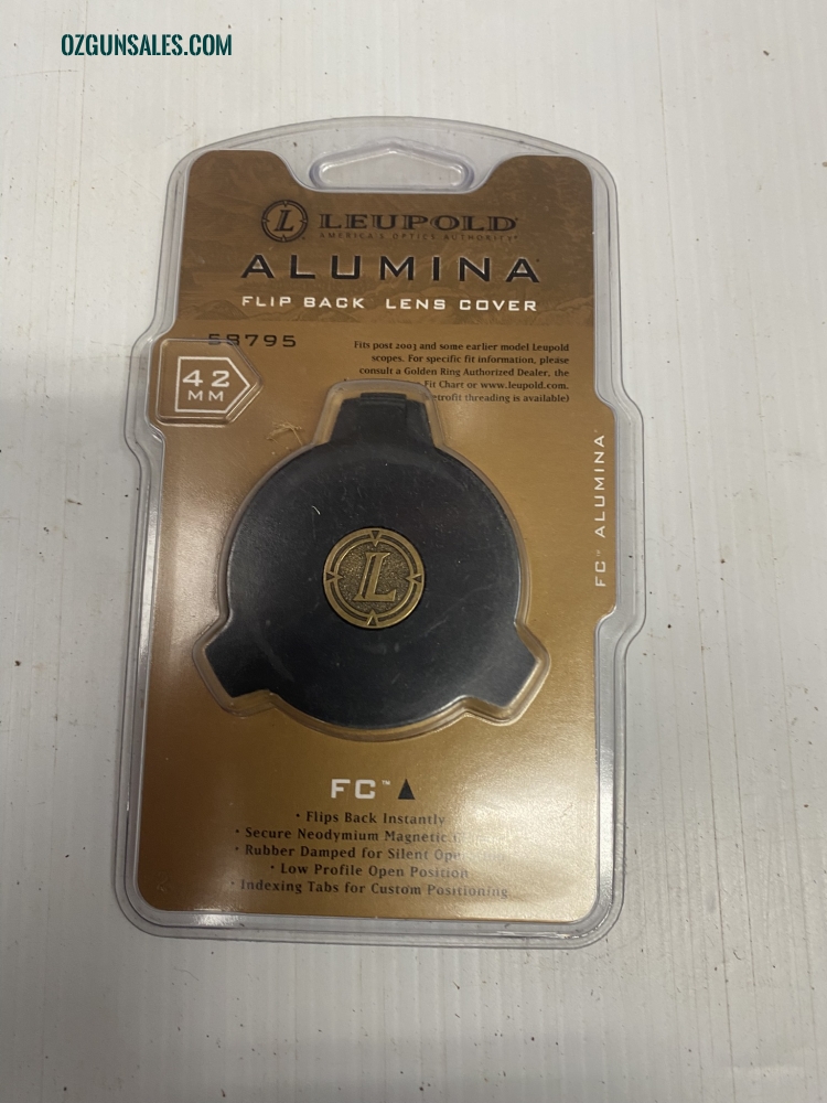 Leupold factory flip up covers 42mm.