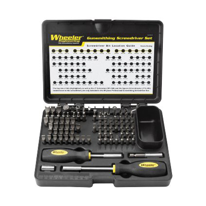 WHEELER SCREWDRIVER SET BASIC GUNSMITHING 72 PCE