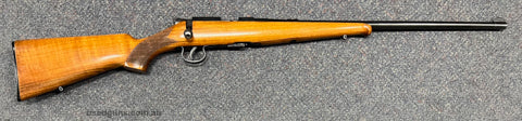 BRNO Model 1 22lr in good to very good condition. Would be overall very good except for small chip out of stock and missing rear sight. $65 freight to your deal