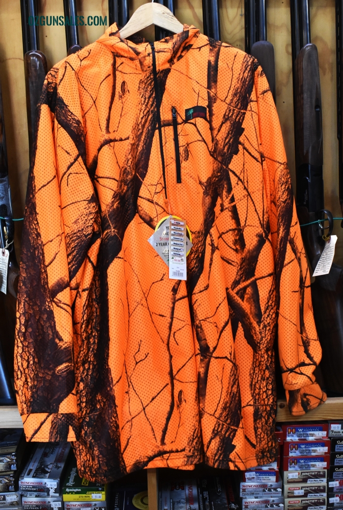 STONEY CREEK ORANGE CAMO SHIRT