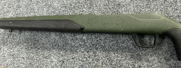 This is the factory stock for the Roughtech tikka T3 supervarmint. It has an alloy bottom metal and bedding pillars. Adjustable comb.