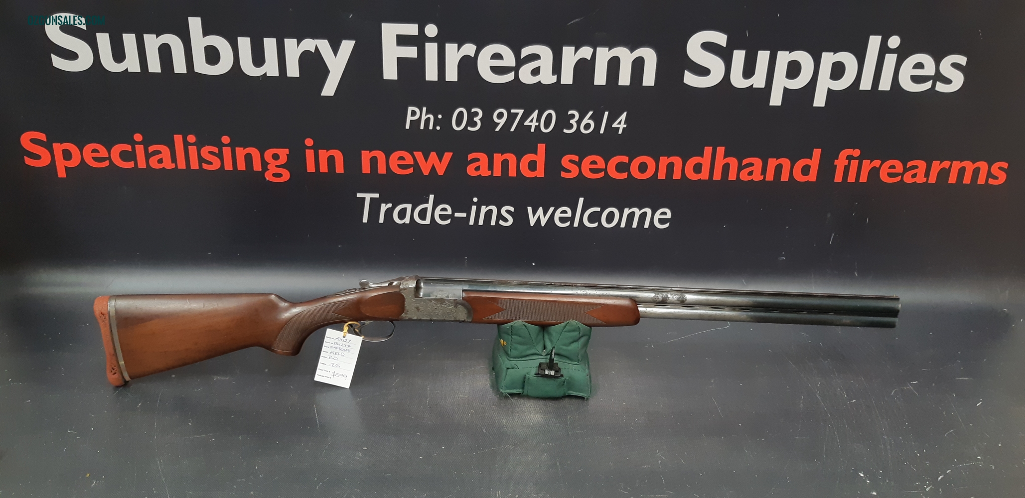 Breda Vega (Italian made)12g U/O Shotgun S/H AX127