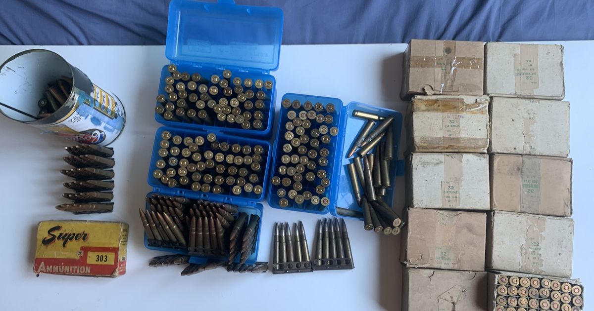 Military .303 British ball Mk7 1956 Ammo