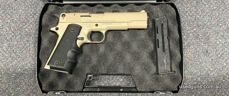Very good condition Chiappa 1911-22 in 22LR. Comes cased with 2 magazines. 2 month lay-by available with 20% deposit. Flat rate $30 shipping to NSW, QLD, VIC, T