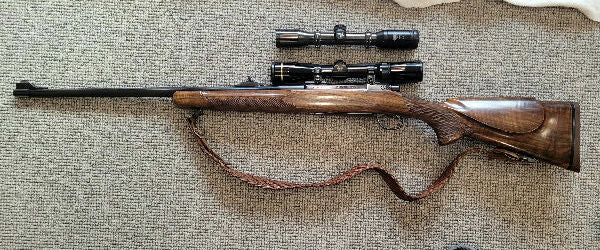 Luger M77 300 Win Mag in excellent condition.