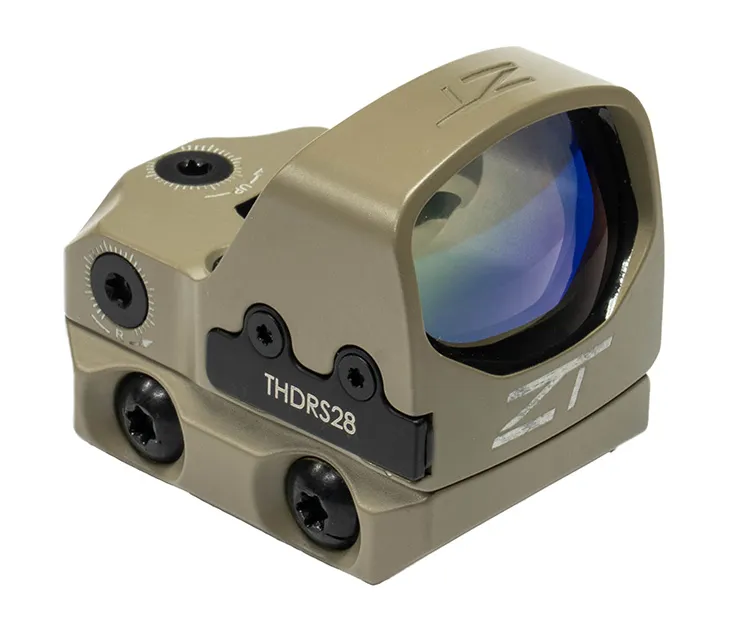 ZEROTECH THRIVE HD MULTI RETICLE LOW GREEN REFLEX - FDE