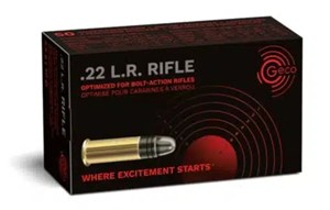 GECO
2132540
RIFLE
22LR, 40GR, LRN
AMMUNITION

$9.90 /PER 50
$89.10 /PER 500