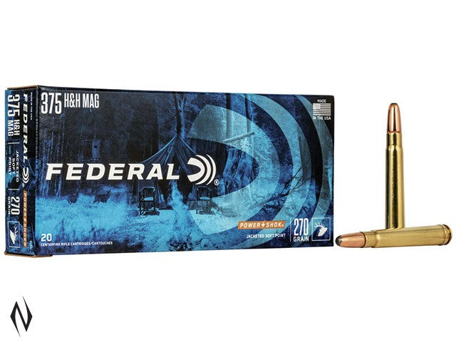 FEDERAL 375 H&H POWER-SHOK