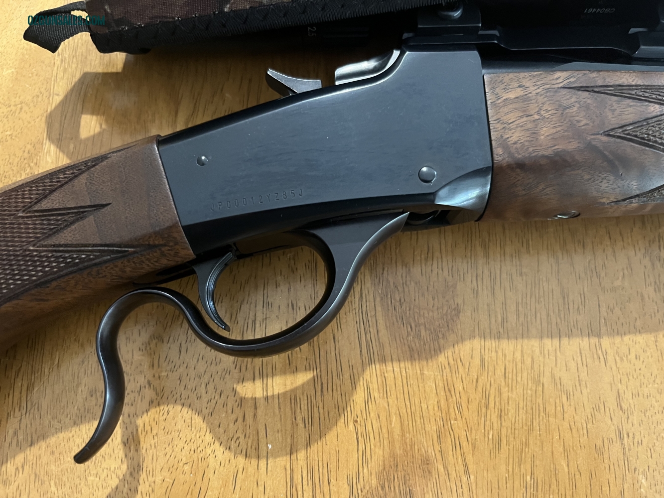Winchester low wall hunter 6.5x55 Swede high grade