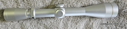USA made scope with lifetime warranty hard to find in silver finish duplex reticule text me for details or photos 0428986286