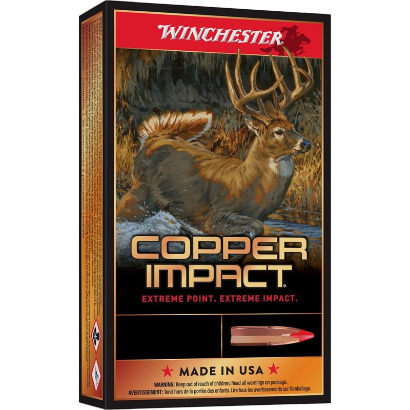 WINCHESTER DEER SEASON COPPER IMPACT LF 308WIN 150GR XP