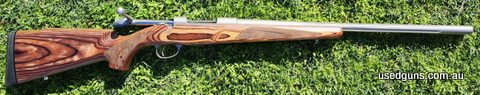 Sako 85 Varmint laminated stainless fluted, very good condition carried more than shot, few marks to the clear coat on underside of stock. Available to arrange 