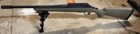 Great little rifle Comes with spare MDT LSS series1 Chassis No scope Nno idea of no rounds put through it Inc bipod and muzzle brake
