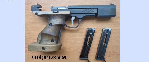 Unique DES-69 target pistol. I have owned for about 5 years and is a great pistol. Only selling as I am getting out of the sport due to having a young family an