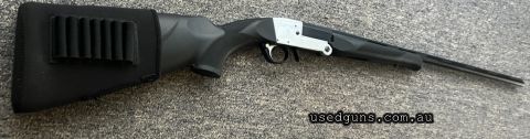 Little folding poachers 410. Not much use. Comes with sling studs & ammo holder with butt pad. Light & handy.