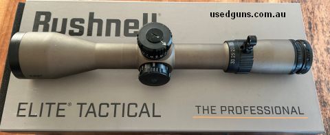 Great scope for the money, 34mm tube G3 reticle, ED glass, Mil and FFP, zero stop, lifetime warranty so no risk purchase. Small mark on objective bell, lenses a