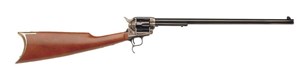 CIMARRON
REVOLVING CARBINE
44WCF (44-40)
6 SHOT
18" ROUND BARREL
DEEP GLOSS BLUED FINISH 
COLOUR CASE FINISHED FRAME
WALNUT STOCK

NEW $1799
PROHIBITED IN NSW !!!
