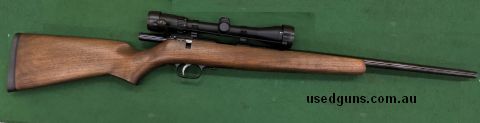 German made 17hmr with 23 shots fired. match grade trigger. presents as new would suit someone wanting to save cash on new purchase. Comes with free scope and p