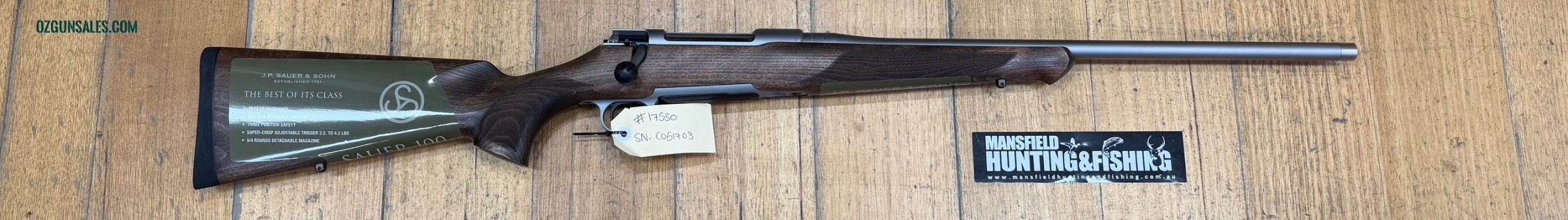 #17530 Sauer 100 6.5cm