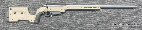 Tikka T3 chambered in 6.5x47. Fitted into a MDT XRS stock. Only has been test fired. Very low round count