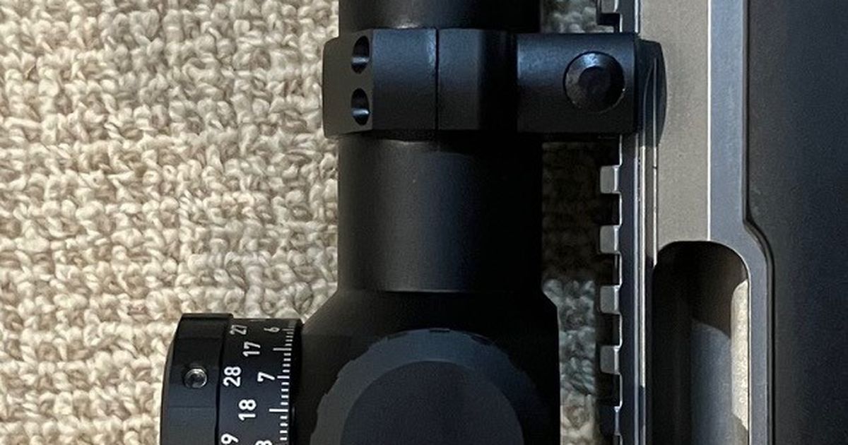 Leupold Mark 5HD 2-25x56 Mil rad FFP scope + mount