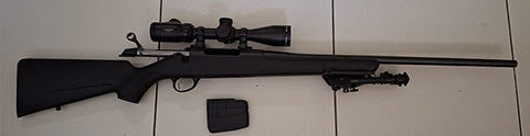 Less than 10 rounds fired from this rifle since new