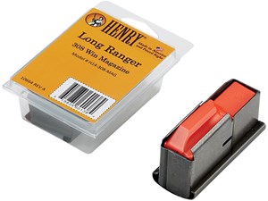 HENRY 
LONG RANGER
LEVER ACTION
ORIGINAL MAGAZINE

AVAILABLE IN
137406 223REM 5 SHOT NEW $105
137407 243WIN 4 SHOT NEW $105
137408 308WIN 4 SHOT NEW $105
137409 6.5 CREEDMOOR 4 SHOT NEW $105