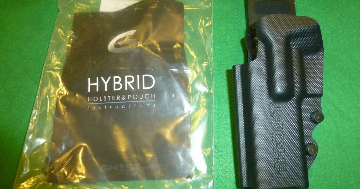 SIG P320 GHOST HYBRID HOLSTER (LEFT HAND)