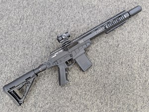 SCSA
TAIPAN EVO SCOUT PACKAGE 
223REM
10 SHOT
STRAIGHT PULL ACTION
OR SPRING ASSISTED PUMP ACTION
BLACK FINISH
12.5" THREADED BARREL
MADE IN AUSTRALIA
REGISTERED AS A PUMP ACTION IN QLD
MAGPUL COLLAPSIBLE STOCK
TEXTURED GRIP
FULL LENGTH TOP RAIL
FOREND PIC RAILS
SIG SAUER ROMEO 5 GEN 2