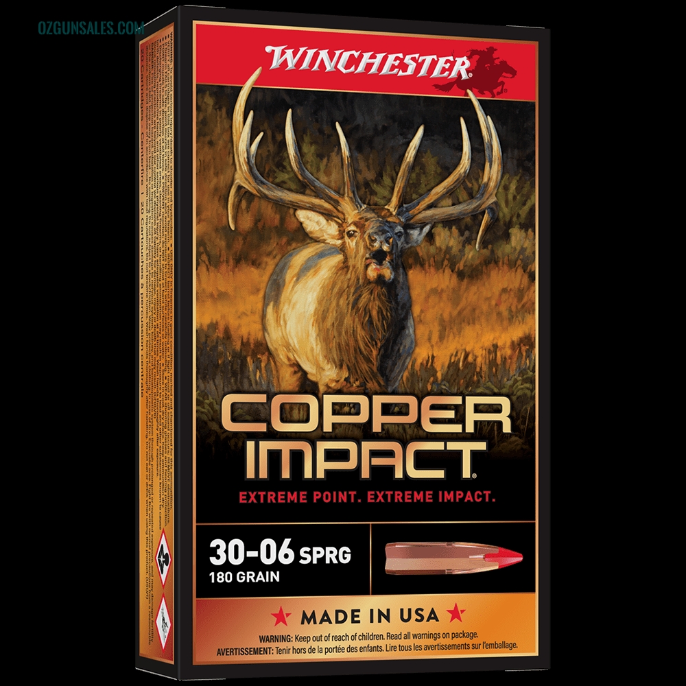 Winchester Copper Impact LF 30-06SPR 180gr XP Bulk
