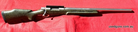 Nice Howa in 22-250. Heavy barrel varmint. Stainless action and barrel. Trigger adusted to 1kg. fitted with picatinny rail. Shoots under  inch easily with 55gr,