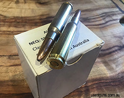 Loaded in Australia by Winchester under contract mostly for Camel culling, no longer available, loaded with Woodleigh PPSN 180 grain projectiles excellent for m