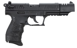 WALTHER
5120334
P22Q TARGET
22LR
10 SHOT
CASED
ONE MAG
5 INCH BARREL
FACTORY BLACK FINISH

SPECIAL NEW $795