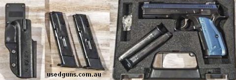 CZ Shadow 2 in excellent condition. Includes 5 magazines and a holster.
