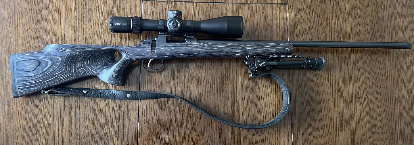 Hard to find and discontinued CZ 527 in .17 hornet, set trigger, thumbhole stock” 24” varmint barrel, very accurate shoots 1/2 moa at 100 yards. Rifle only but 