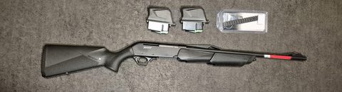 This is brand new. No rounds fired. Comes with 2 magazines and a rail to mountba dot or scope. They currently run for 2300 plus and only come with one 9 round m