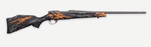 WEATHERBY
VANGUARD
COMPACT HUNTER
5 SHOT
20" BARREL
THREADED MUZZLE
MUZZLE BRAKE
6.5 LBS
CERAKOTED TUNGSTEN ALL WEATHER FINISH
SYNTHETIC STOCK WITH ORANGE & GREY ACCENTS
ADJUSTABLE TWO STAGE TRIGGER
THREE POSITION SAFETY 
SUB MOA GUARANTEE

AVAILABLE IN
223REM 1 IN 8" TWIST SPECIAL NE