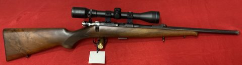 Hi here‚Äö√Ñ√∂‚àö√ë‚àö¬•s a nice Brno 22 made in 1965 .16‚Äö√Ñ√∂‚àö√ë‚àöœÄ barrel and thread muzzle make a excellent bunny busting rifle and a good one for the 