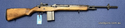 Safari Firearms Christmas Sale! As new condition Springfield Armory M1A in 308W. Has not been shot. Comes in its original box with the sticker still on the butt