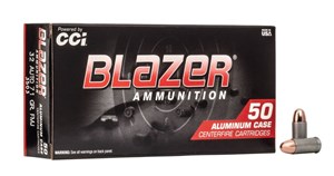 CCI
C3503
BLAZER
32ACP, 71GR, TMJ
AMMUNITION

$74.90 /PER 50
$629 /PER 500
