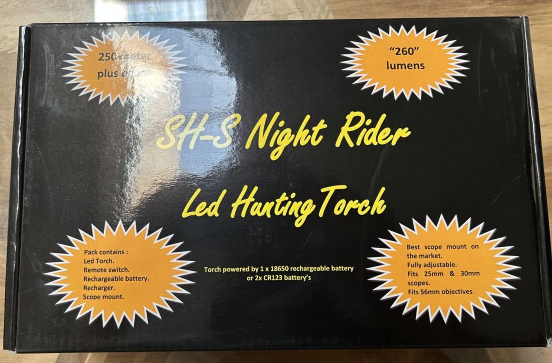 SHS Night Rider Led Hunting Torch