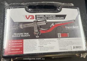 Magneto speed v3 barrel mounted ballistic chronograph In stock last one at this price.