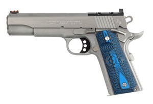 COLT
O1072CCS-OR
1911 COMPETITION OPTICS READY
9MM
9 SHOT
CASED WITH ONE MAG
5 INCH BARREL
STAINLESS STEEL
G10 CHECKERED BLUE GRIPS
OPTIC READY SLIDE
SUPPLIED WITH THREE PLATES
OPTIC NOT INCLUDED

SPECIAL NEW $2290