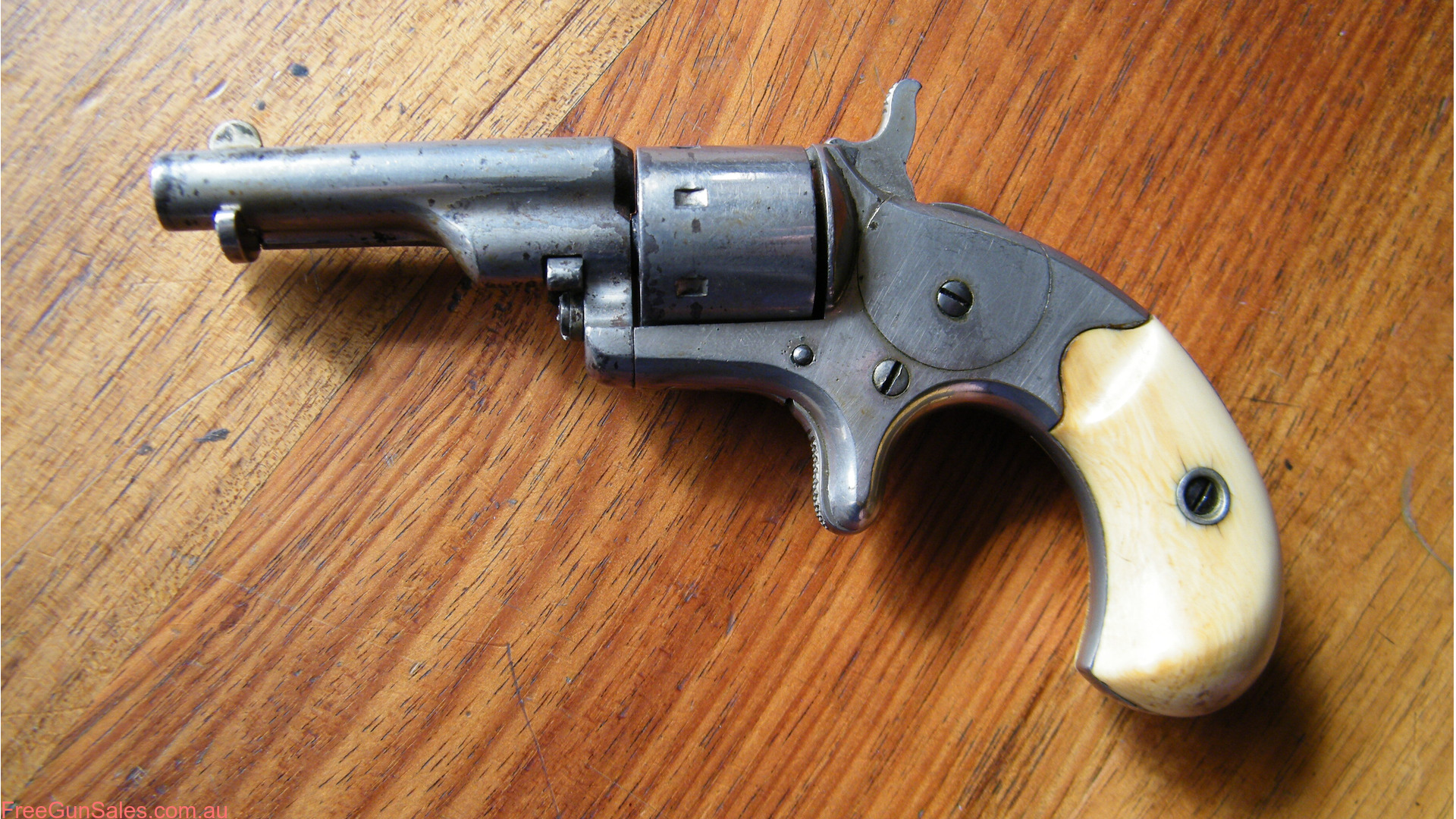 Colt Open Top 1871 22RF with Eject Rod