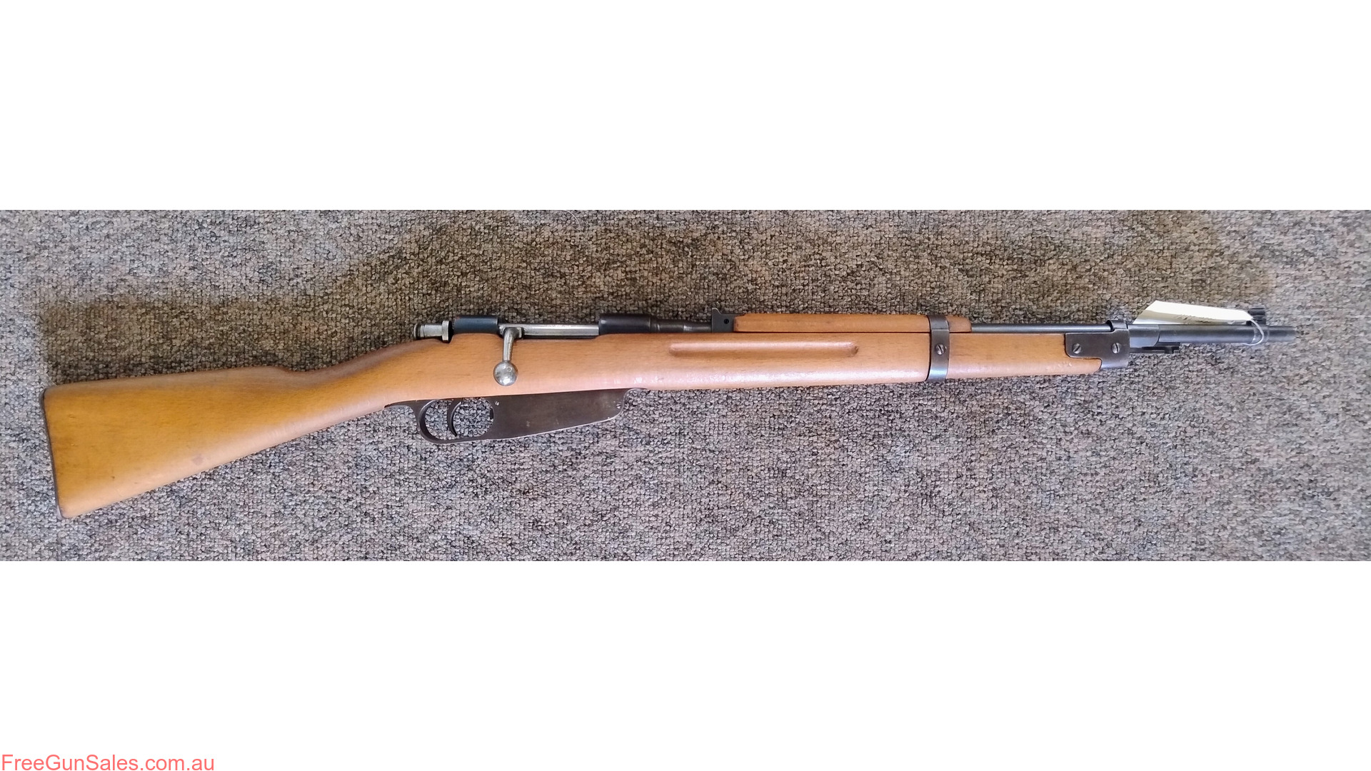 Mannlicher Carcano 6.5x52Italian S/N: AA2359 (bse) Orange