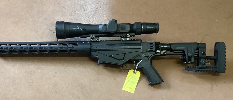 RUGER PRECISION WITH SCOPE.